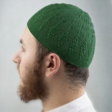 Begün Zender Erkek Örme Takke...kaliteli Esnek Triko Namaz Takkesi...