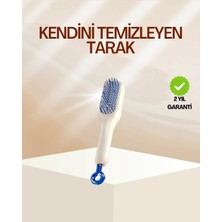 Derin Stok Pratik Mekanizmalı Saç Tarağı – Kendi Kendini Temizler, Taşınabilir