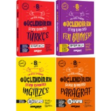 Ankara Yayıncılık 8. Sınıf Güçlendiren Türkçe + Fen + Ingilizce + Paragraf Soru Bankası