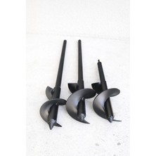 Mefsa Teknik Toprak Burgusu Matkap Uclu 60X10 ve 60X8 ve 32X10 Set