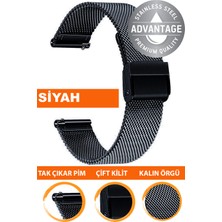  18mm-20mm-22mm-24mm-26mm saatlerle uyumlu paslanmaz çelik kalın hasır saat kordonu kayışı m16kh-b