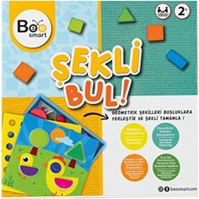 Bee Smart Şekli Bul Eğitici Oyun 3 Adet