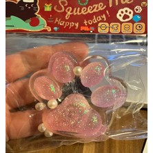 Pelüş Burada Sukuşi Simli Pembe Sukuşi