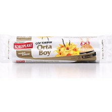 Koroplast Çöp Torbası Hapsetme Vanilya Büzgülü Orta Boy 15'li 2 Adet
