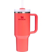 Stanley Quencher H2.o Flowstate Tumbler Pipetli Termos Hot Coral 1.18 Litre 2 Adet