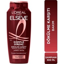 Elseve Şampuan 300 ml Komple Direnç Dökülme Karşıtı 4 Adet