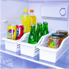 Çok Amaçlı Düzenleyici Sepet Seti - 4 Adet, Şık ve Pratik Depolama