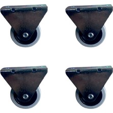 Similar Furç Sabit Teker - 20X50 - Gri HKS180 - 4 Adet