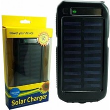 Similar Güneş Enerjili Işıklı Solar Taşınabilir USB Girişli Şarj Cihazı Powerbank 15000 Mah