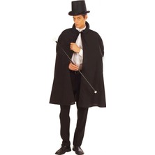 Similar Siyah Sihirbaz Pelerini ve Sihirbaz Şapkası Yetişkin Boy