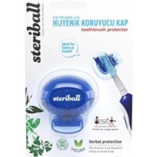 Steriball Diş Fırçası Koruma Kabı Mavi 3 Adet