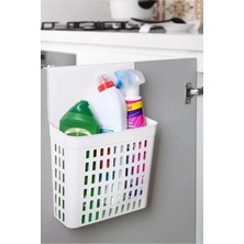 Iki Adet Dolap Kapağına Asılan Deterjanlık Sünger ve Tel Koyma Askısı