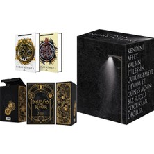 Ephesus Yayınları Medusa'nın Ölü Kumları Iki Kitaplık Set Ciltli ve Sokak Nöbetçileri Seti 4 Kitap Kutulu Ciltli
