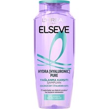 Elseve Şampuan 300 ml Hyaluron Pure 3 Adet