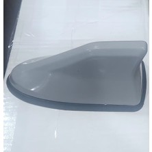 Life Tuning Fiat Doblo Uyumlu Köpek Balığı Balık Sırtı Shark Anten Gri ( Gri Silikonlu)