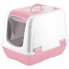 Similar Mikopet Küçük Kapalı Kedi Tuvaleti Pembe