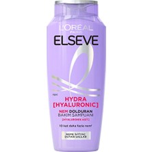 Elseve Hydra Hyaluronic Nemi Dolduran Bakım Şampuanı 300 ml 3 Adet