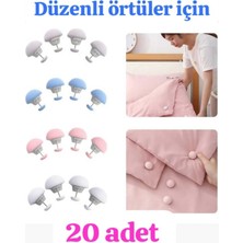 20 Adet Yorgan Klipsi, Yorgan Tutucu, Çarşaf Sabitleyici Seti