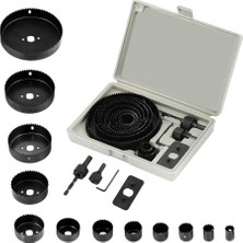 Similar 16 Parça Panç Seti Ağaç Kesme Testere Matkap Ucu Takımı Alçıpan Tavan Kesme