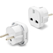 Similar Amerikan-Ingiliz Fiş Adaptörü Beyaz FIS003
