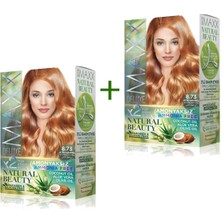 Similar 2 Paket Beauty Amonyaksız Saç Boyası 8.73 Altın Karamel (1177)