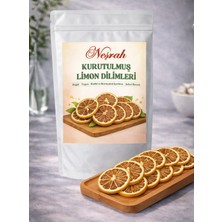 Neşrah Premium Quality Kuru Meyve Limon Dilimleri - Katkısız Şeker Ilavesiz Vegan Meyve Kurusu 35GR