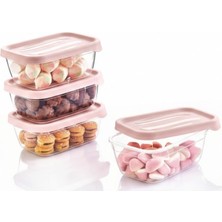 Çankaya Saklama Kabı Karizma Dikd. 4lü No1 2169 400 Ml*4