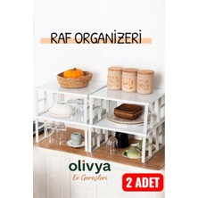 Çiftli Metal Dolap Içi Düzenleyici Raf Seti, Pratik ve Şık Saklama Çözümü