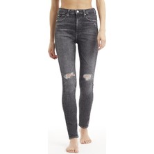 Calvin Klein Kadın High Rise Skinny Jean