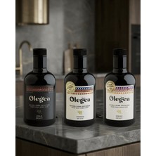 Olegea Gurme Tadım Paketi 3X500 ml - Memecik, Arbequina, Ayvalık Soğuk Sıkım Natürel Sızma Zeytinyağı