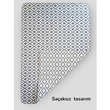 Stay With Love Dokuma Kilim Saçaksız Çift Taraflı Makinede Yıkanabilir Modern Dokuma Kilim ,halı