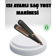 Shopwave Tost Model Saç Maşası 220°C Hızlı Isınan