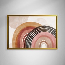 Ahsenico Aura – Renklerin Uyum Dansı-Çerçeveli Kanvas Tablo