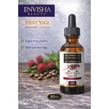 Envisha Beauty Doğal Hint Yağı – %100 Saf Soğuk Sıkım 30 ml ( Castor Oil )