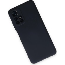 Newface Xiaomi Redmi Note 11T Kılıf Nano Içi Kadife Silikon - Lacivert