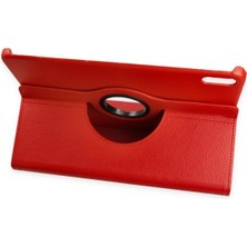 Newface Huawei Matepad Se 11 Kılıf 360 Tablet Deri Kılıf - Kırmızı