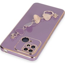 Newface Xiaomi Redmi 10C Kılıf Esila Silikon - Mor