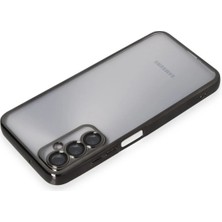 Newface Samsung Galaxy A05S Kılıf Razer Lensli Silikon - Siyah