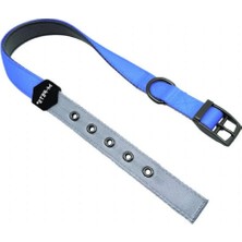 MarkEntegra Mavi Renkli Ayarlanabilir Yumuşak Köpek Boyun Tasması (M)