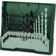 MarkEntegra 15 Parça Mini Matkap Ucu Seti, Farklı Malzemeler Için Uygun