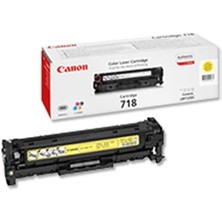 Canon CRG-718Y Yellow Sarı Toner MF728-729 MFC8350-8580 LBP7210