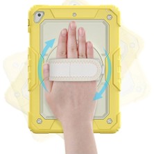 Newface Ipad 5 Air 9.7 Kılıf Strap New Tablet Kapak - Sarı