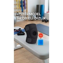 Çapraz Bağ Destekli Diz Korsesi Menisküs Sporcu Kullanımı Termojel Hediyeli