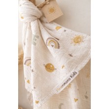 Heianmono Müslin Bebek Battaniyesi %100 Pamuk (80X80 Cm)