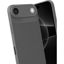 Newface Apple Iphone 17 Air Auto Focus Karbon Kapak - Gri