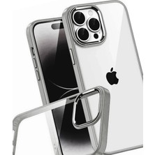 Newface Apple Iphone 15 Pro Max Razer Lensli Silikon - Titan Gri