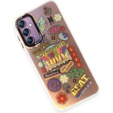 Newface Samsung Galaxy A14 4g Kılıf Estoril Desenli Kapak - Estoril - 14