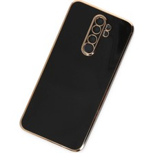 Newface Xiaomi Redmi Note 8 Pro Kılıf Volet Silikon - Siyah