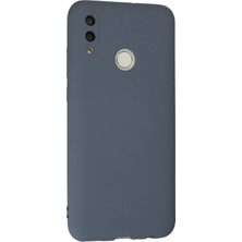 Newface Huawei P Smart 2019 Kılıf Nano Içi Kadife Silikon - Gri