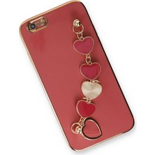 Newface Iphone 6 Kılıf Esila Silikon - Kırmızı